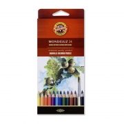 Карандаши цветные аквар. Koh-i-noor Mondeluz 24 цв. 3718024001KS