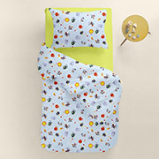 Підліткова постільна білизна Space CS20 ранфорс Cosas простирадло на гумці