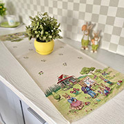 Доріжка великодня гобеленова LiMaSo Runner1184