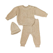 Комплект Happy Art Knit бежевий