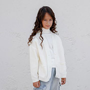 Кардиган Casual Art Knit молочний