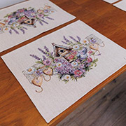 Серветка гобеленова Лавандовий садочок Прованс