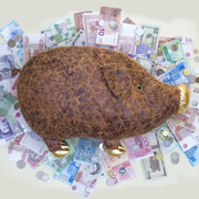 М'яка іграшка Orange Кабан Золотий П'ятак 55 см (8025/50)