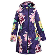 Пальто для дівчаток LUISA Huppa 12430010 темно-бузкове