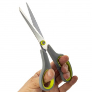 Ножиці універсальні 21.5см з нержавіючої сталі з пластиковими ручками Kamille 5182