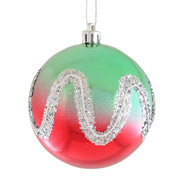 Игрушка новогодняя Шар 8 см Дейкер Yes! Fun 973094