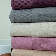 Набір з 6 махрових рушників Sera Hanibaba