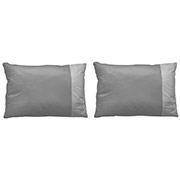 Набір наволочок Aero Carbon Grey преміум-сатин Sonex 50х70 см (2 шт)