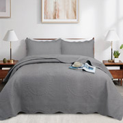 Покривало стьобане Circle Cream Soho