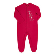 Комбінезон-чоловічок для дівчинки КБ141 байка Bembi 00A-червоний
