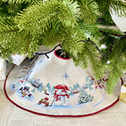 Спідниця для ялинки Сніговики-витівники LiMaSo ROUND1062-SD