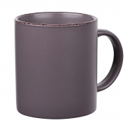 Чашка керамічна 360 мл Lucca Grey brown Ardesto AR2930GMC коричнева