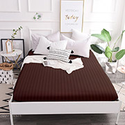 Простирадло на гумці MirSon сатин-жаккард Lorenzo