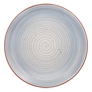 Тарелка обеденная 26.8 см Salerno Ardesto AR1127SG серая