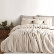 Комплект постільної білизни SoundSleep Stonewash TOMMY LIGHT світло-сірий