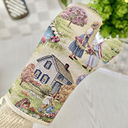 Гобеленова кухонна рукавиця-прихватка LiMaSo EDEN1185-RK