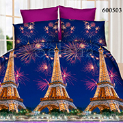Комплект постільної білизни полікоттон Selena Париж 600503