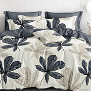 Постільна білизна Листя 300741 сатин Selena