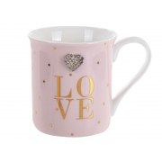 Чашка порцелянова 350 мл Любов Lefard 985-100