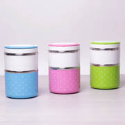 Ланчбокс подвійний Kamille 1080мл 2103