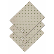 Набір серветок бавовняних 3 шт Горох зелений Прованс