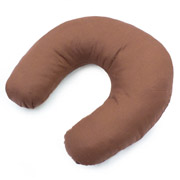 Подушка для подорожей полістирол Naturale Line Chocolate Perla Mirson шоколад