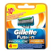 Змінні картриджі для гоління Gillette Fusion ProGlide Power 4 шт