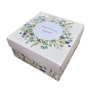 Коробка подарункова 200х200х100 мм Час для почуттів