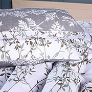 Наволочка 17-0668 Grey Blooms ranforce-elite MirSon