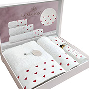 Набір Lovely La Maison 3 рушники та парфум для білизни