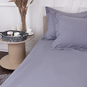 Простирадло на гумці Poplin Line 056 Smoky поплін MirSon