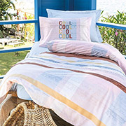 Підліткова постільна білизна Franco Sky ранфорс Altinbasak простирадло на гумці