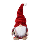 Іграшка м'яка новорічна 54 см Гном з книгою Novogod'ko 974636