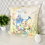 Декоративна великодня оксамитова наволочка LiMaSo NVOP01-45