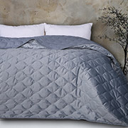 Покривало 5052 Velor charm Dark grey MirSon