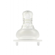 Соска силіконова антіколіковая з Х-обр.отверстіем Baby Team 2 шт. 12+ AKT-2011