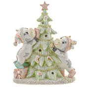 Фігурка декоративна 12,5х7х15см Ялинка з сонечками Lefard 192-092