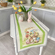 Доріжка великодня лляна NPLP02-45 LiMaSo