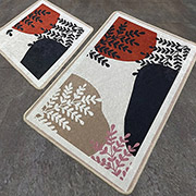 Набір килимків для ванної кімнати Noe Chilai Home