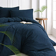Наволочка SoundSleep Stonewash Adriatic Dark Blue темно-синя
