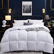 Ковдра пухова демісезонна 091 Beatrice 90% пуху MirSon