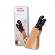 Набір ножів Kamille 6 предметів з нержавіючої сталі з бакелітовими ручками 5121