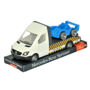 Автомобіль "Mercedes-Benz Sprinter" евакуатор (білий) на планшетці, Tigres білий