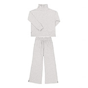 Костюм для дівчинки КС759 шардон-качкорса Бембі X00-сірий