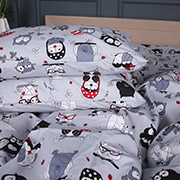 Наволочка 17-0672 Silver Owlets ranforce-elite MirSon