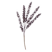 Ветка декоративная 74 см Эвкалипт YES! Fun 974281 фиолетовый глиттер
