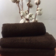 Рушник махровий 500г Solo Nostra шоколадний