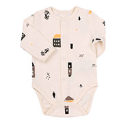 Боді БД59 інтерлок Bembi BHF-світло-жовтий-коричневий