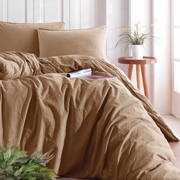 Комплект постільної білизни SoundSleep Stonewash бежевий