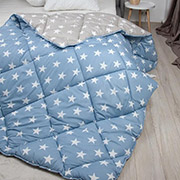 Ковдра зимова антиалергенна Alaska microfiber ТЕП Зірки